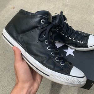 Converse Men Chucks Black Leather